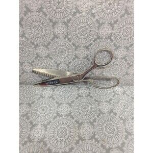 Wiss‎ Model S-97 Pinking Shears, USA Made, Silver Tone Sewing Scissors